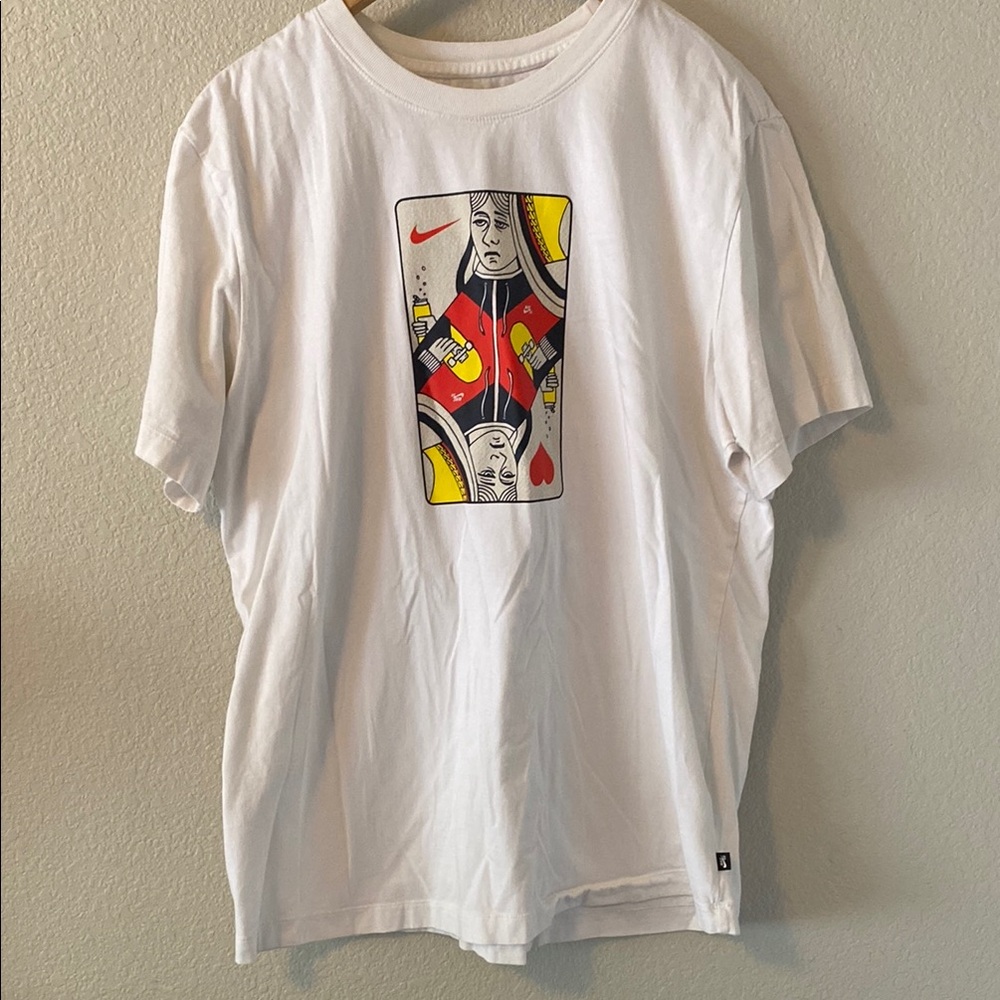 Nike White Short Sleeve Tee Casual Wear